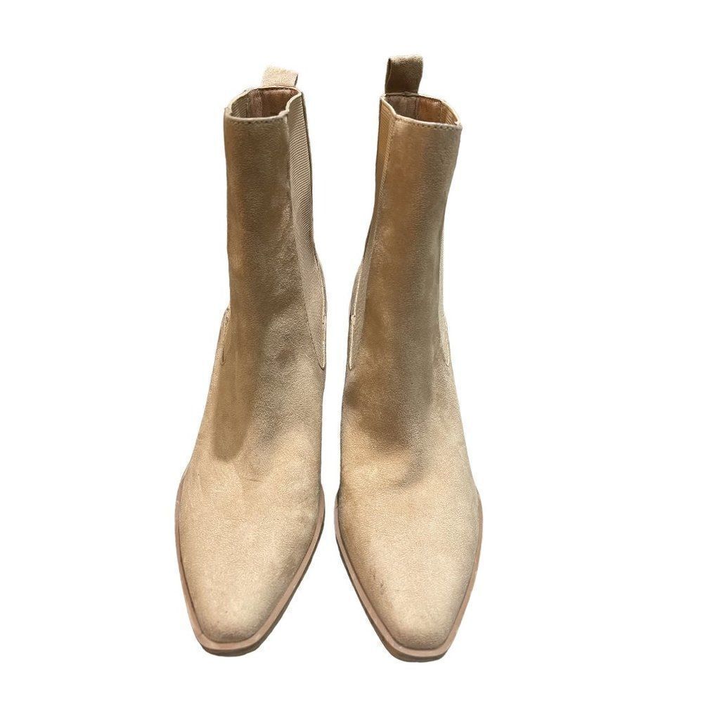 New BP Baylee Taupe Ankle Boots Women's Size 9.5M.